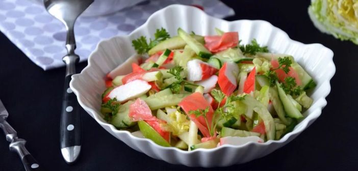 Рецепт приготовления салата с имбирем